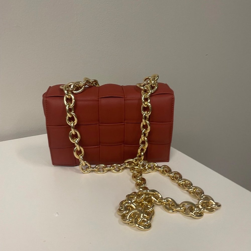 Small Red Cross Body Metal